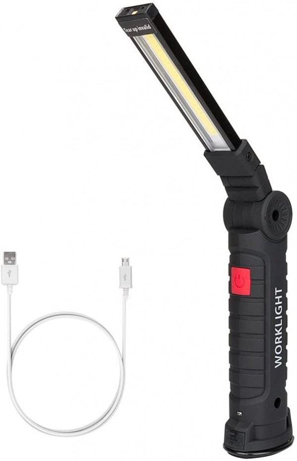 lampada da campeggio portatile officina lampada da lavoro a LED con magnete ricaricabile Milopon torcia da officina auto di emergenza per casa 